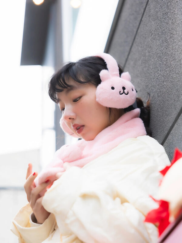 セール】 エイミーちゃん ふわふわイヤーマフ（ピンク/雑貨/その他雑貨