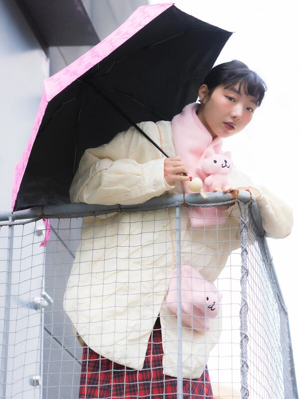 激レア　希少　べティーズブルー　マフラー　エイミーちゃん　美品 セール】 エイミーちゃん ふわふわティペット（ピンク/アクセサリー