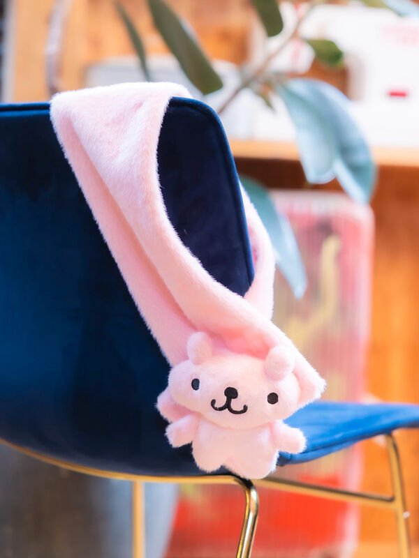 激レア　希少　べティーズブルー　マフラー　エイミーちゃん　美品 セール】 エイミーちゃん ふわふわティペット（ピンク/アクセサリー