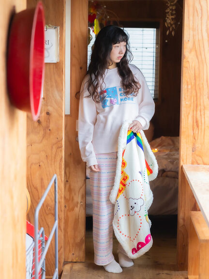 エイミーちゃん もこもこブランケット（クリーム）｜BETTY'S BLUE（ベティーズブルー）通販