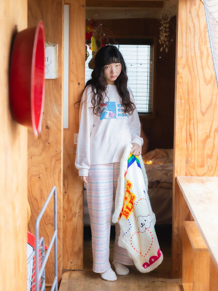 エイミーちゃん もこもこブランケット（クリーム）｜BETTY'S BLUE（ベティーズブルー）通販