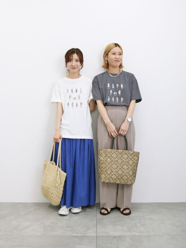 60周年アニバーサリー】プリントTシャツ オールキャラクターズ