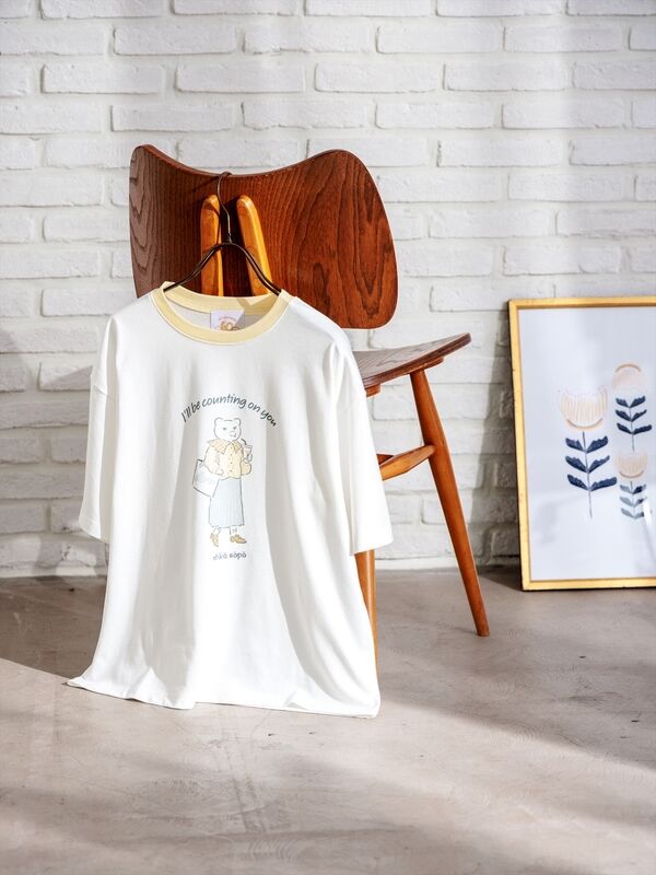 60周年アニバーサリー】キャラクターTシャツ ehka sopo（オフホワイト