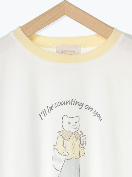 【60周年アニバーサリー】キャラクターTシャツ ehka sopo（オフホワイト）｜CAN 60th Anniversary items（キャン60thアニバーサリーアイテム）通販