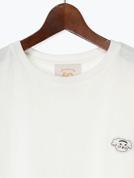 【60周年アニバーサリー】キャラクターTシャツ Te chichi TERRASSE（オフホワイト）｜CAN 60th Anniversary items（キャン60thアニバーサリーアイテム）通販