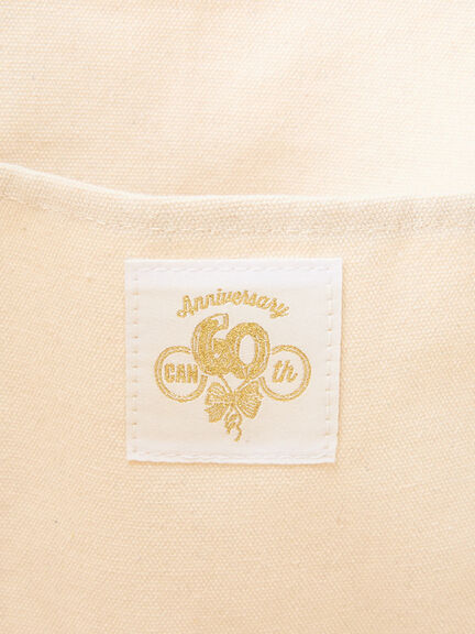 60周年記念トートL（チャコールグレー/キナリ）｜CAN 60th Anniversary items（キャン60thアニバーサリーアイテム）通販