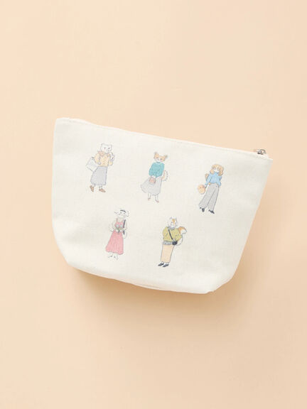60周年記念ポーチL（キナリ）｜CAN 60th Anniversary items（キャン60thアニバーサリーアイテム）通販
