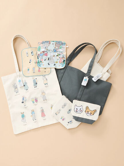 60周年記念ポーチL（キナリ）｜CAN 60th Anniversary items（キャン60thアニバーサリーアイテム）通販