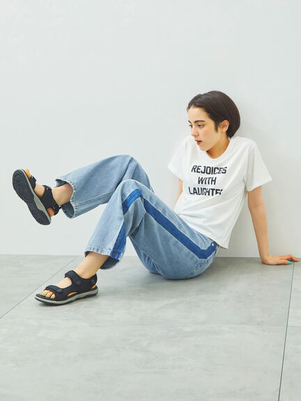 ロゴプリントTシャツ（オフホワイト/グレー/ブラック）｜SM2（エスエムツー）通販