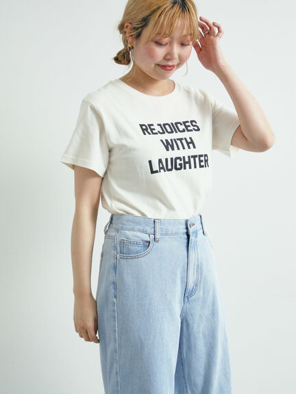 ロゴプリントTシャツ（オフホワイト/グレー/ブラック）｜SM2（エスエムツー）通販