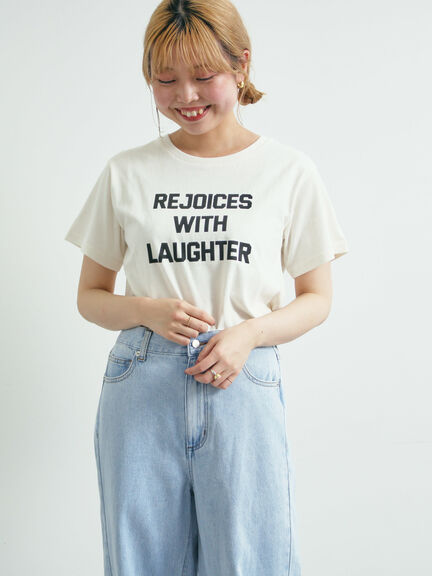 ロゴプリントTシャツ（オフホワイト/グレー/ブラック）｜SM2（エスエムツー）通販