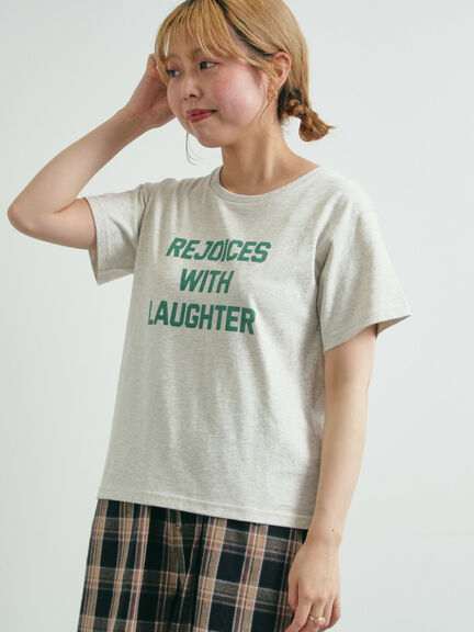 ロゴプリントTシャツ（オフホワイト/グレー/ブラック）｜SM2（エスエムツー）通販