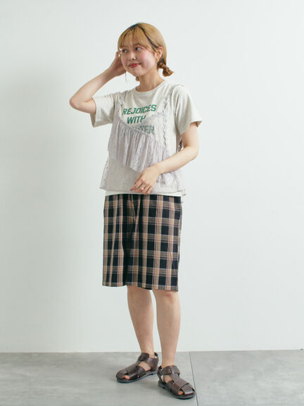 ロゴプリントTシャツ（オフホワイト/グレー/ブラック）｜SM2（エスエムツー）通販