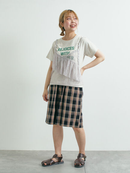 ロゴプリントTシャツ（オフホワイト/グレー/ブラック）｜SM2（エスエムツー）通販