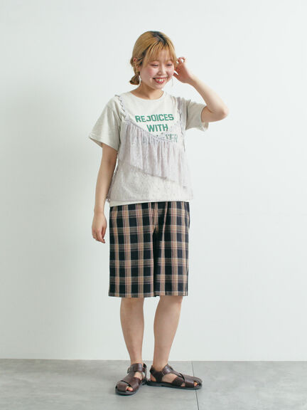 ロゴプリントTシャツ（オフホワイト/グレー/ブラック）｜SM2（エスエムツー）通販