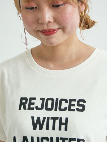 ロゴプリントTシャツ（オフホワイト/グレー/ブラック）｜SM2（エスエムツー）通販