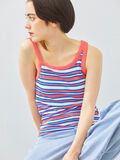 ランダムリブカップ付アシメキャミソール（レッド）｜SM2（エスエムツー）通販