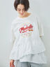 ピグメント加工ドッキングロゴプリントTシャツ（オフホワイト/チャコールグレー/イエロー/ブルー）｜SM2（エスエムツー）通販