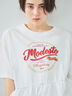 ピグメント加工ドッキングロゴプリントTシャツ（オフホワイト/チャコールグレー/イエロー/ブルー）｜SM2（エスエムツー）通販
