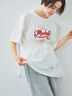 ピグメント加工ドッキングロゴプリントTシャツ（オフホワイト/チャコールグレー/イエロー/ブルー）｜SM2（エスエムツー）通販