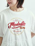 ピグメント加工ドッキングロゴプリントTシャツ（オフホワイト/チャコールグレー/イエロー/ブルー）｜SM2（エスエムツー）通販