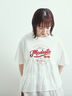 ピグメント加工ドッキングロゴプリントTシャツ（オフホワイト/チャコールグレー/イエロー/ブルー）｜SM2（エスエムツー）通販