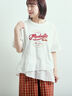 ピグメント加工ドッキングロゴプリントTシャツ（オフホワイト/チャコールグレー/イエロー/ブルー）｜SM2（エスエムツー）通販