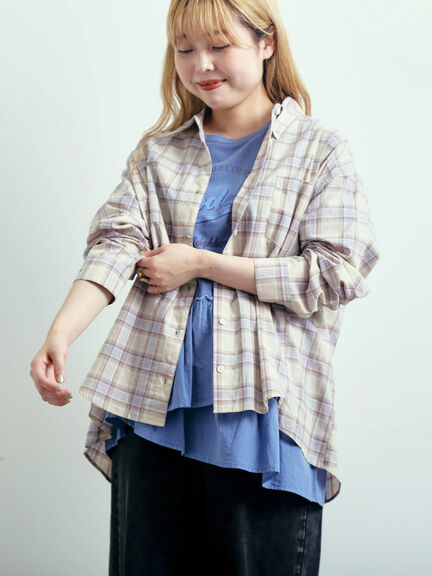 ピグメント加工ドッキングロゴプリントTシャツ（オフホワイト/チャコールグレー/イエロー/ブルー）｜SM2（エスエムツー）通販