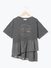 ピグメント加工ドッキングロゴプリントTシャツ（オフホワイト/チャコールグレー/イエロー/ブルー）｜SM2（エスエムツー）通販