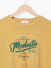 ピグメント加工ドッキングロゴプリントTシャツ（オフホワイト/チャコールグレー/イエロー/ブルー）｜SM2（エスエムツー）通販