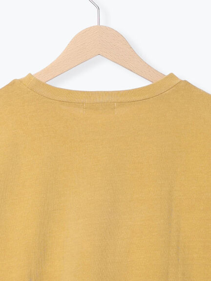 ピグメント加工ドッキングロゴプリントTシャツ（オフホワイト/チャコールグレー/イエロー/ブルー）｜SM2（エスエムツー）通販