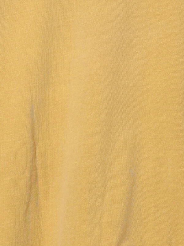 セール】 ピグメント加工ドッキングロゴプリントTシャツ（オフホワイト