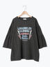 ピグメント加工ギャザーティアードスリーブTシャツ（オフホワイト/グレー/チャコールグレー/グリーン）｜SM2（エスエムツー）通販