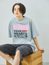 ロゴアソートプリントTシャツ（グレー）｜SM2（エスエムツー）通販