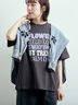 ロゴアソートプリントTシャツ（チャコールグレー）｜SM2（エスエムツー）通販