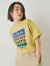 ロゴアソートプリントTシャツ（イエロー）｜SM2（エスエムツー）通販
