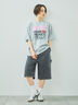 ロゴアソートプリントTシャツ（オフホワイト/グレー/チャコールグレー/イエロー）｜SM2（エスエムツー）通販