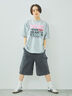 ロゴアソートプリントTシャツ（オフホワイト/グレー/チャコールグレー/イエロー）｜SM2（エスエムツー）通販