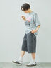 ロゴアソートプリントTシャツ（オフホワイト/グレー/チャコールグレー/イエロー）｜SM2（エスエムツー）通販