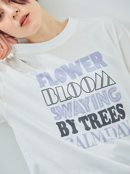 ロゴアソートプリントTシャツ（オフホワイト/グレー/チャコールグレー/イエロー）｜SM2（エスエムツー）通販