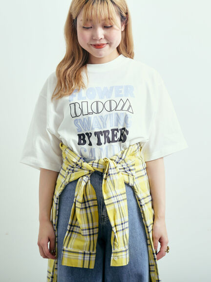 ロゴアソートプリントTシャツ（オフホワイト/グレー/チャコールグレー/イエロー）｜SM2（エスエムツー）通販