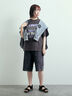 ロゴアソートプリントTシャツ（オフホワイト/グレー/チャコールグレー/イエロー）｜SM2（エスエムツー）通販