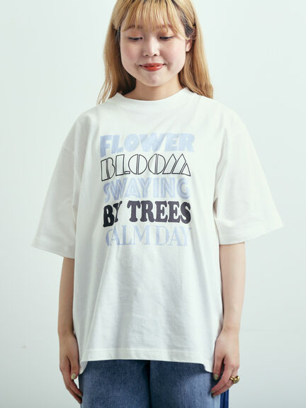 ロゴアソートプリントTシャツ（オフホワイト/グレー/チャコールグレー/イエロー）｜SM2（エスエムツー）通販