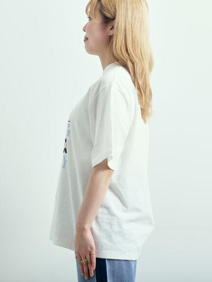 ロゴアソートプリントTシャツ（オフホワイト/グレー/チャコールグレー/イエロー）｜SM2（エスエムツー）通販