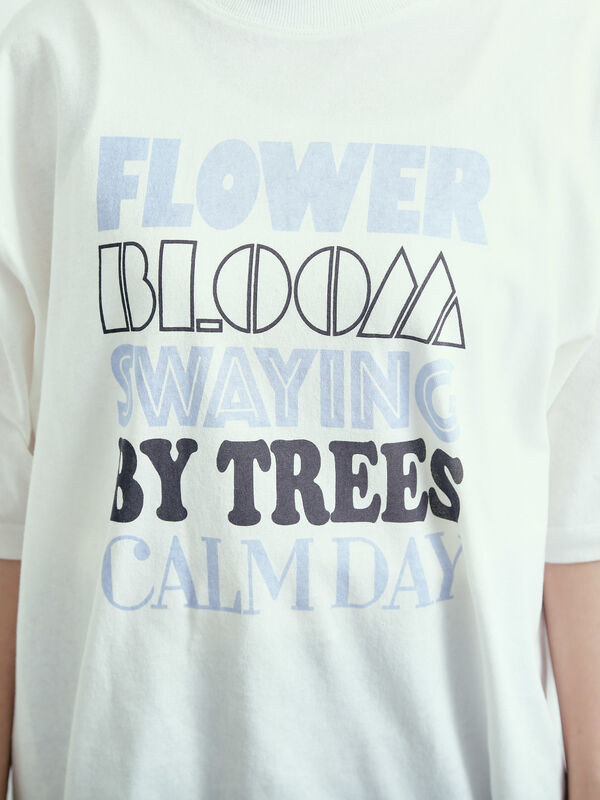 セール】 ロゴアソートプリントTシャツ（オフホワイト/グレー