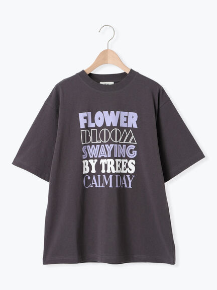 ロゴアソートプリントTシャツ（オフホワイト/グレー/チャコールグレー/イエロー）｜SM2（エスエムツー）通販