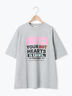 ロゴアソートプリントTシャツ（オフホワイト/グレー/チャコールグレー/イエロー）｜SM2（エスエムツー）通販