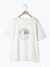 ギャラクシープリントTシャツ（オフホワイト/ブラック/ブルー）｜SM2（エスエムツー）通販