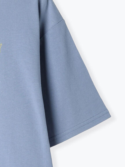 ギャラクシープリントTシャツ（オフホワイト/ブラック/ブルー）｜SM2（エスエムツー）通販