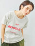 スラブロゴプリントアソートTシャツ（オフホワイト/グレー/ブラック/オレンジ）｜SM2（エスエムツー）通販